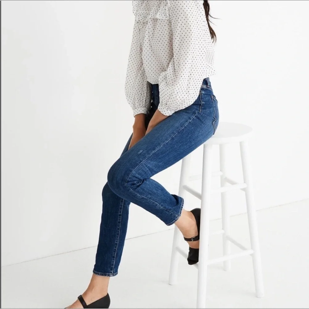 Madewell The High Rise Slim Crop Boy Jean